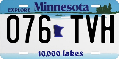 MN license plate 076TVH