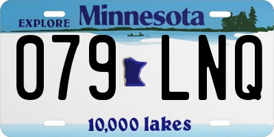 MN license plate 079LNQ