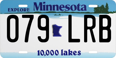 MN license plate 079LRB