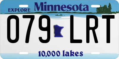 MN license plate 079LRT