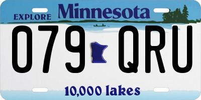 MN license plate 079QRU