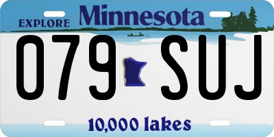 MN license plate 079SUJ