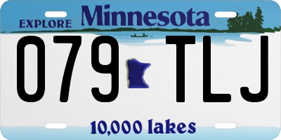 MN license plate 079TLJ