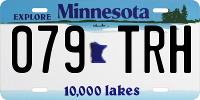 MN license plate 079TRH