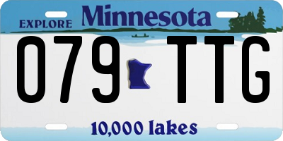 MN license plate 079TTG