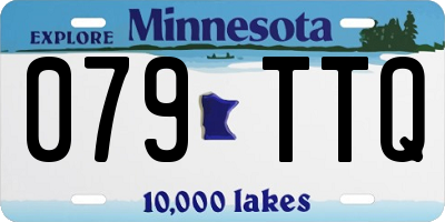 MN license plate 079TTQ