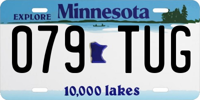 MN license plate 079TUG