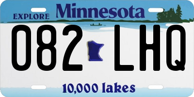 MN license plate 082LHQ