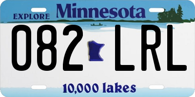 MN license plate 082LRL