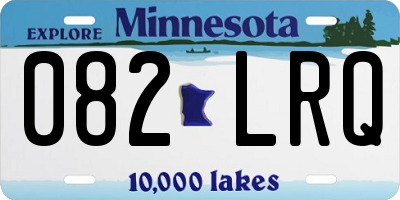 MN license plate 082LRQ