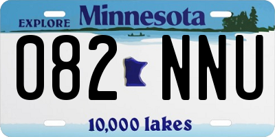 MN license plate 082NNU