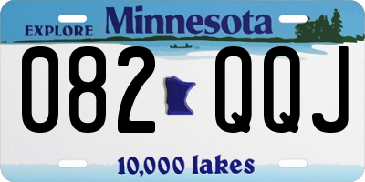 MN license plate 082QQJ