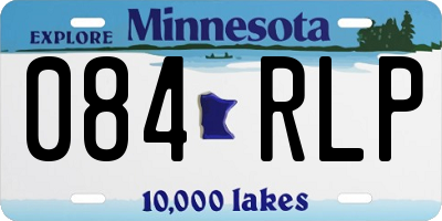 MN license plate 084RLP