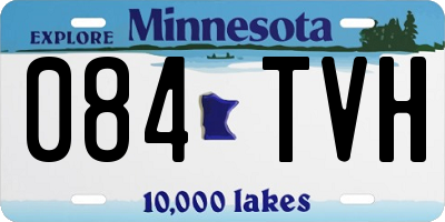 MN license plate 084TVH