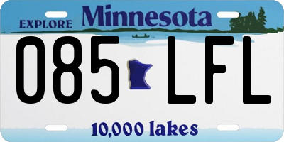 MN license plate 085LFL