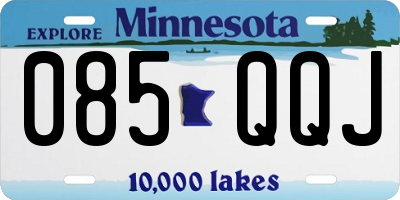 MN license plate 085QQJ