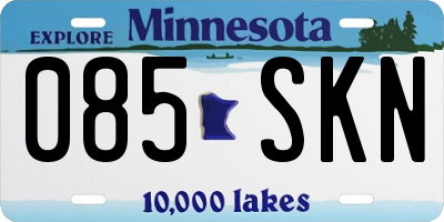 MN license plate 085SKN