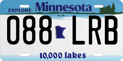 MN license plate 088LRB