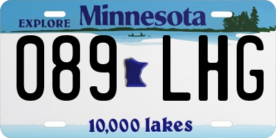 MN license plate 089LHG