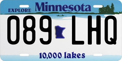 MN license plate 089LHQ