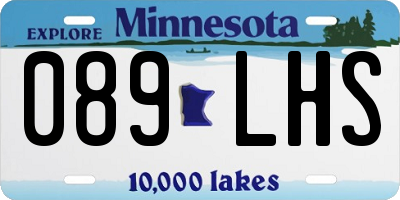 MN license plate 089LHS