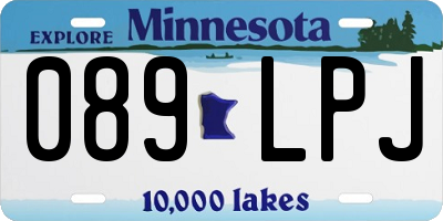 MN license plate 089LPJ