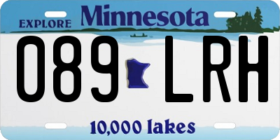 MN license plate 089LRH