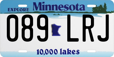MN license plate 089LRJ
