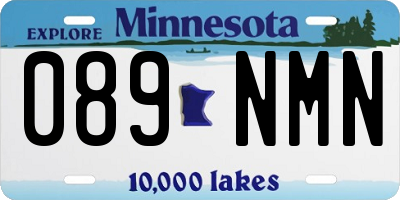MN license plate 089NMN