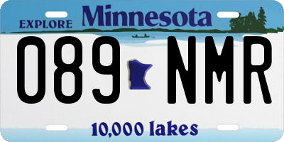 MN license plate 089NMR