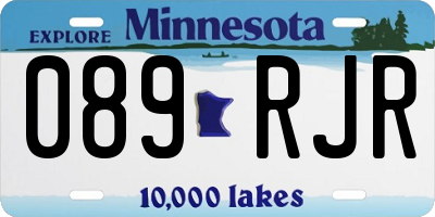 MN license plate 089RJR