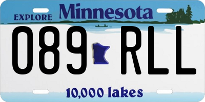 MN license plate 089RLL