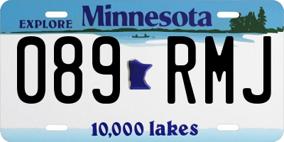 MN license plate 089RMJ