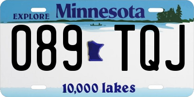 MN license plate 089TQJ