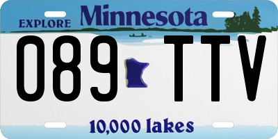MN license plate 089TTV