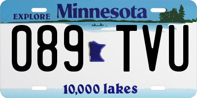 MN license plate 089TVU