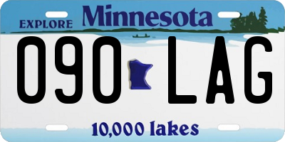 MN license plate 090LAG