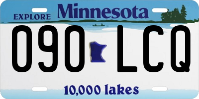 MN license plate 090LCQ