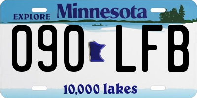 MN license plate 090LFB