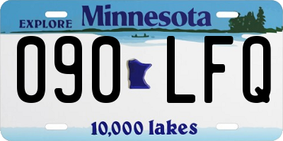 MN license plate 090LFQ