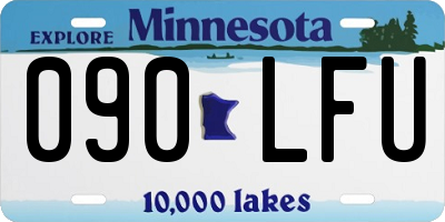MN license plate 090LFU
