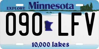 MN license plate 090LFV