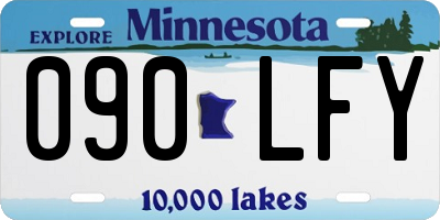 MN license plate 090LFY