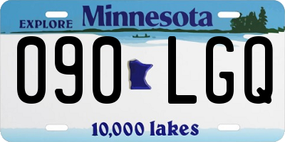 MN license plate 090LGQ