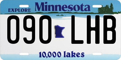 MN license plate 090LHB