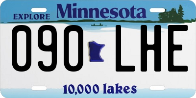MN license plate 090LHE