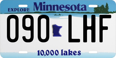 MN license plate 090LHF