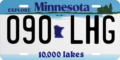 MN license plate 090LHG