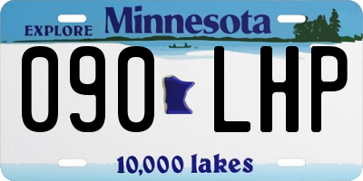MN license plate 090LHP