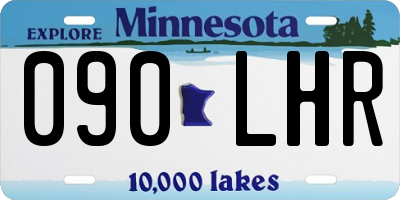 MN license plate 090LHR